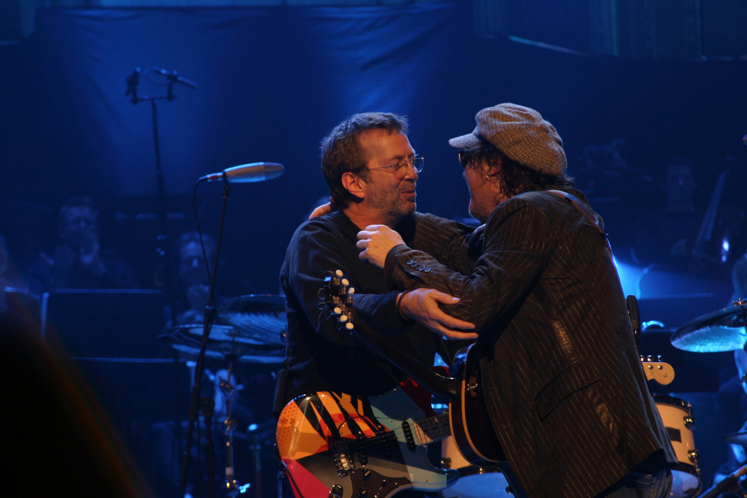 EC and Zucchero at RAH 2004 chika036 - C Hicks