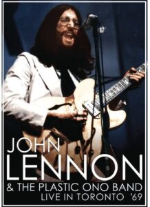 DVD cover for John Lennon Plastic Ono Band Live in Toronto '69