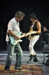Eric Clapton, Jeff Beck at The O2 London: 13 February 2010 
