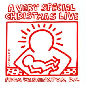 cd art track list very special christmas live washington clapton, crow