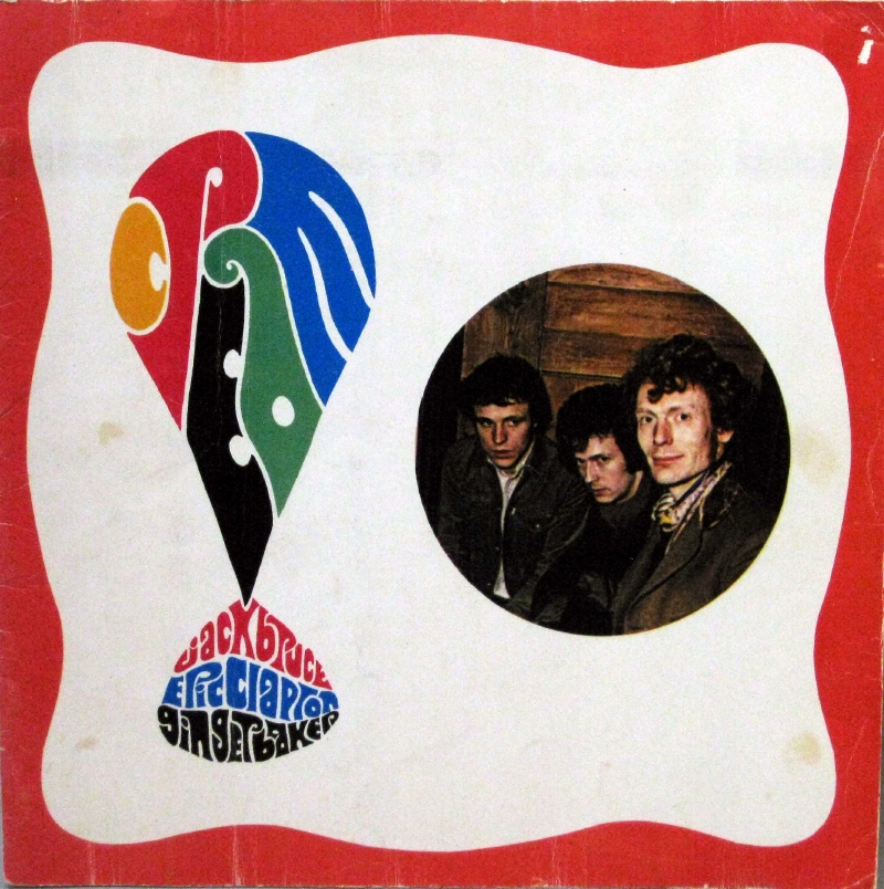 Cream 1968 US Tour Program